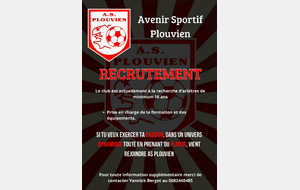 L'ASP recherche des arbitres !