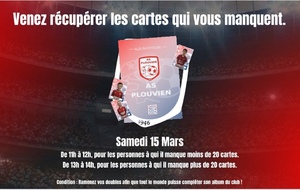 Dernière chance pour compléter votre album du club !