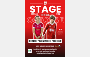 Stages vacances AS Plouvien