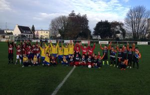 Tous heureux de jouer au FOOT, de bon matin, au PLL !!!