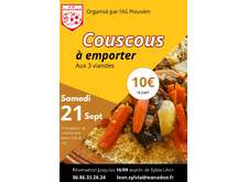 Couscous à emporter du samedi 21 Septembre