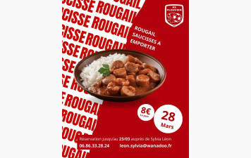 Rougail Saucisses du samedi 28 mars à emporter