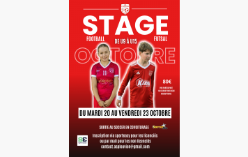 Stages vacances AS Plouvien