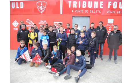 Les U15 et U11 au Stade Brestois