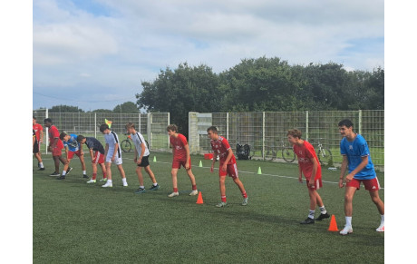 Entraînement de reprise pour les U17 -U16