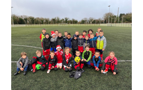 École de foot dernier entraînement de l’année 