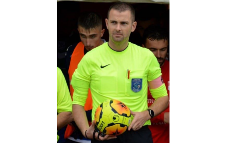 Notre arbitre Matthieu COLLIC récompensé par la FFF et La Poste