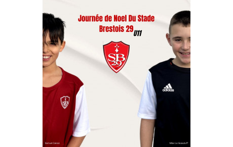 Les jeunes U11 de l'AS Plouvien brillent au Stade Brestois 29 !