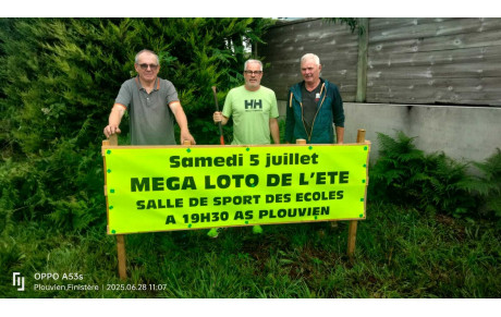 L'ASP se prépare pour son Méga Loto de l'été du samedi 5 juillet