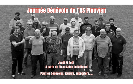 Journée des bénévoles à l’AS Plouvien
